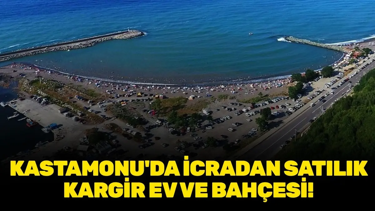Kastamonu Abana'da icradan satılık üç katlı kargir ev ve bahçesi!