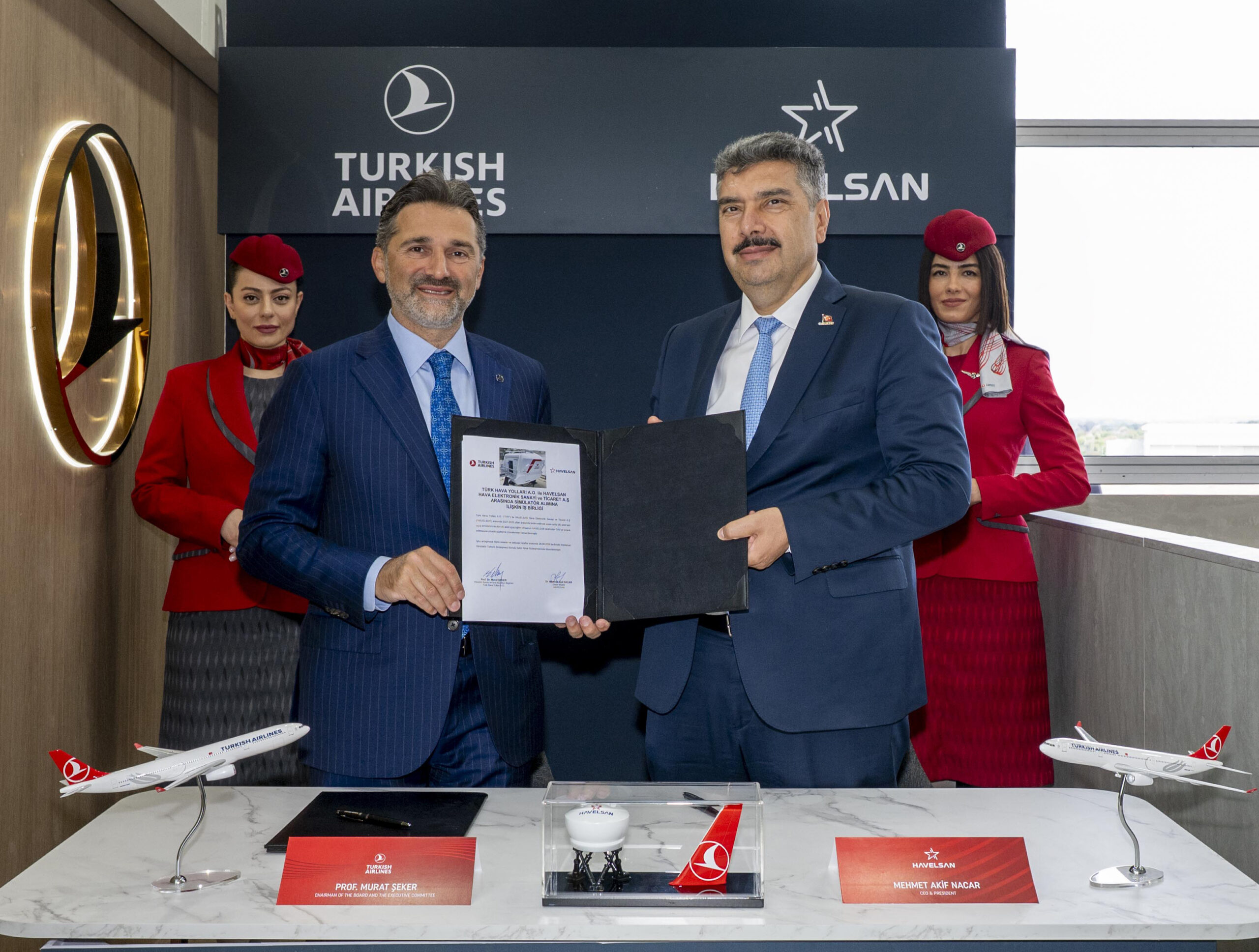 Türk Hava Yolları ve HAVELSAN’dan sözleşme