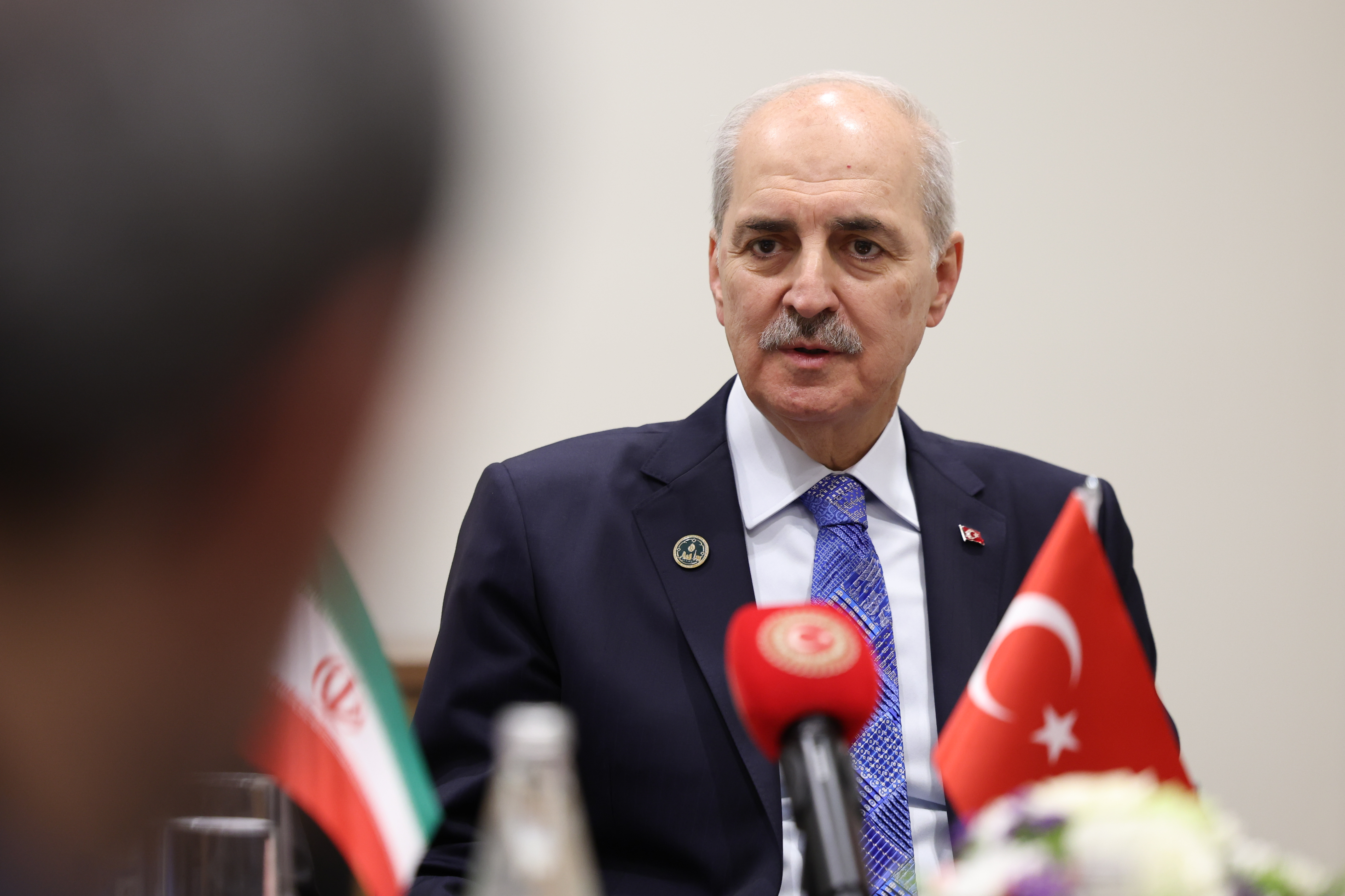 TBMM Başkanı Kurtulmuş'tan Bakü'de diplomasi trafiği