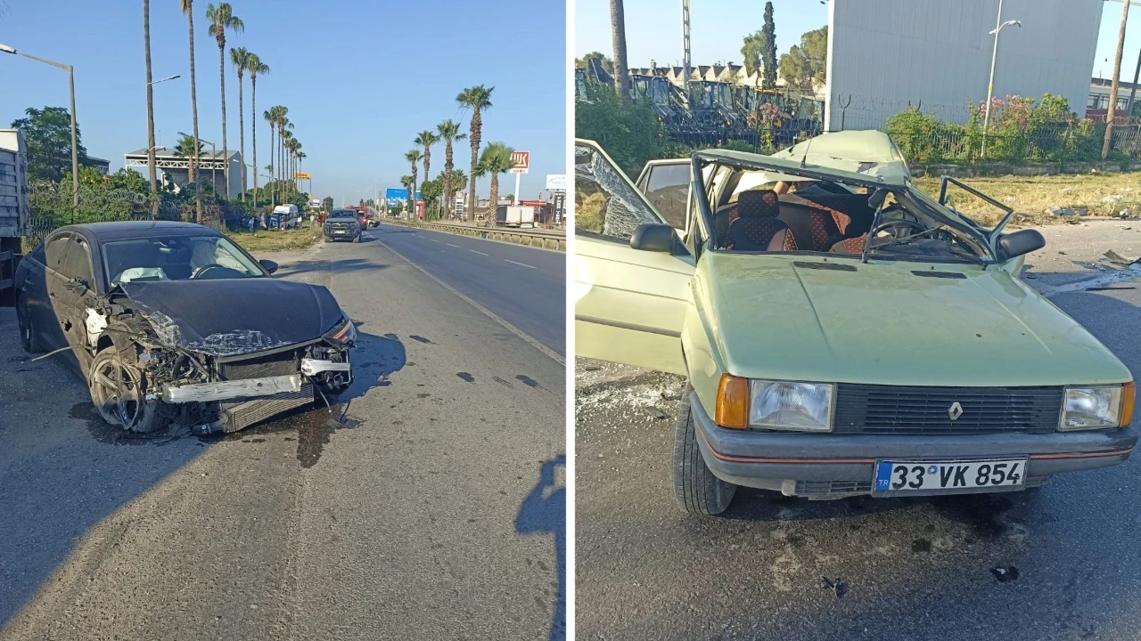 Mersin'de zincirleme kaza: 1 kişi hayatını kaybetti