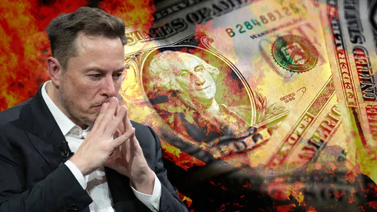 Elon Musk'ın borsada 850 milyar doları silindi
