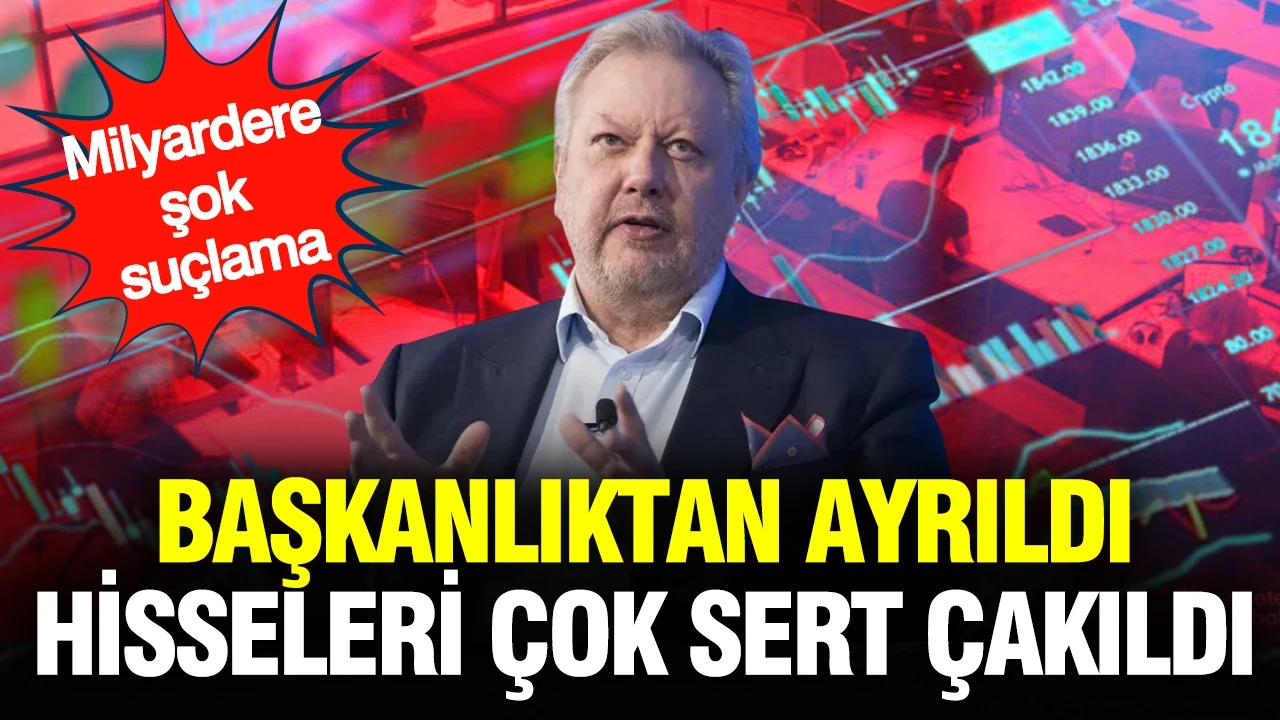 Avustralyalı milyardere şok suçlama: Başkanlıktan ayrıldı, hisseleri çakıldı
