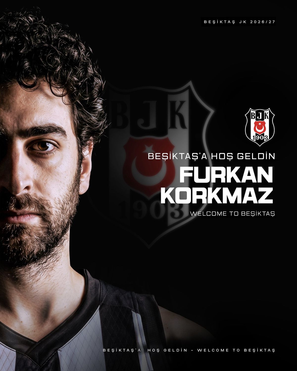 Milli basketbolcu Furkan Korkmaz Beşiktaş'ta