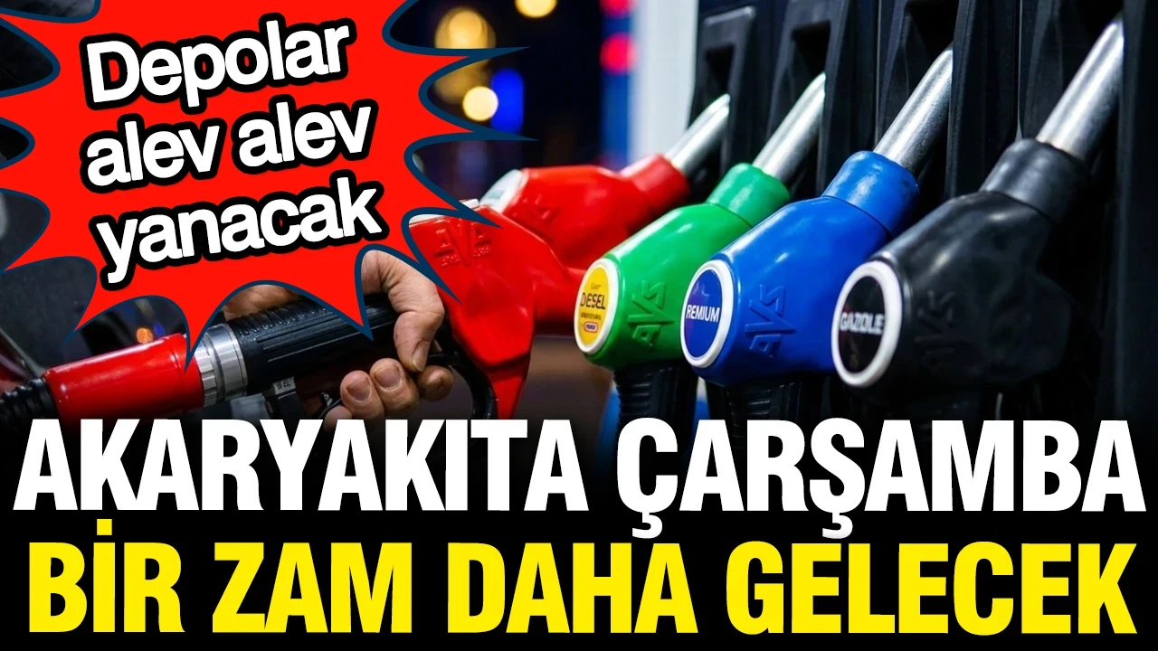 Akaryakıta bu gece bir zam daha gelecek: Pompaya yansıyacak