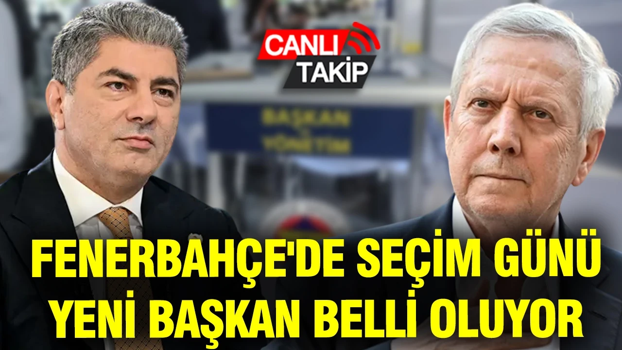 Fenerbahçe'de yeni başkan bugün belli oluyor: Tarihi kongrede seçim heyecanı