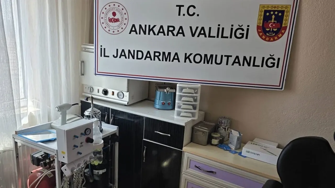Ankara'da sahte diş doktoru yakalandı