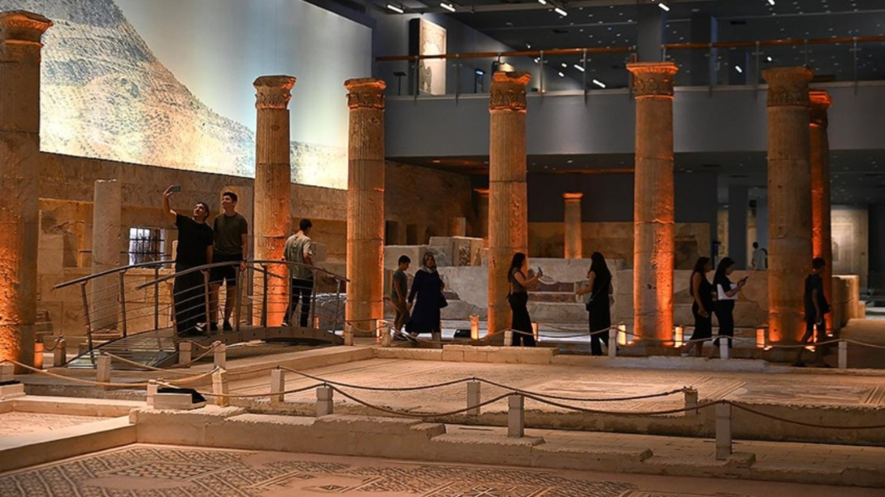 Rekor kırıldı: Zeugma Mozaik Müzesi'ni bir ayda 115 bin kişi ziyaret etti