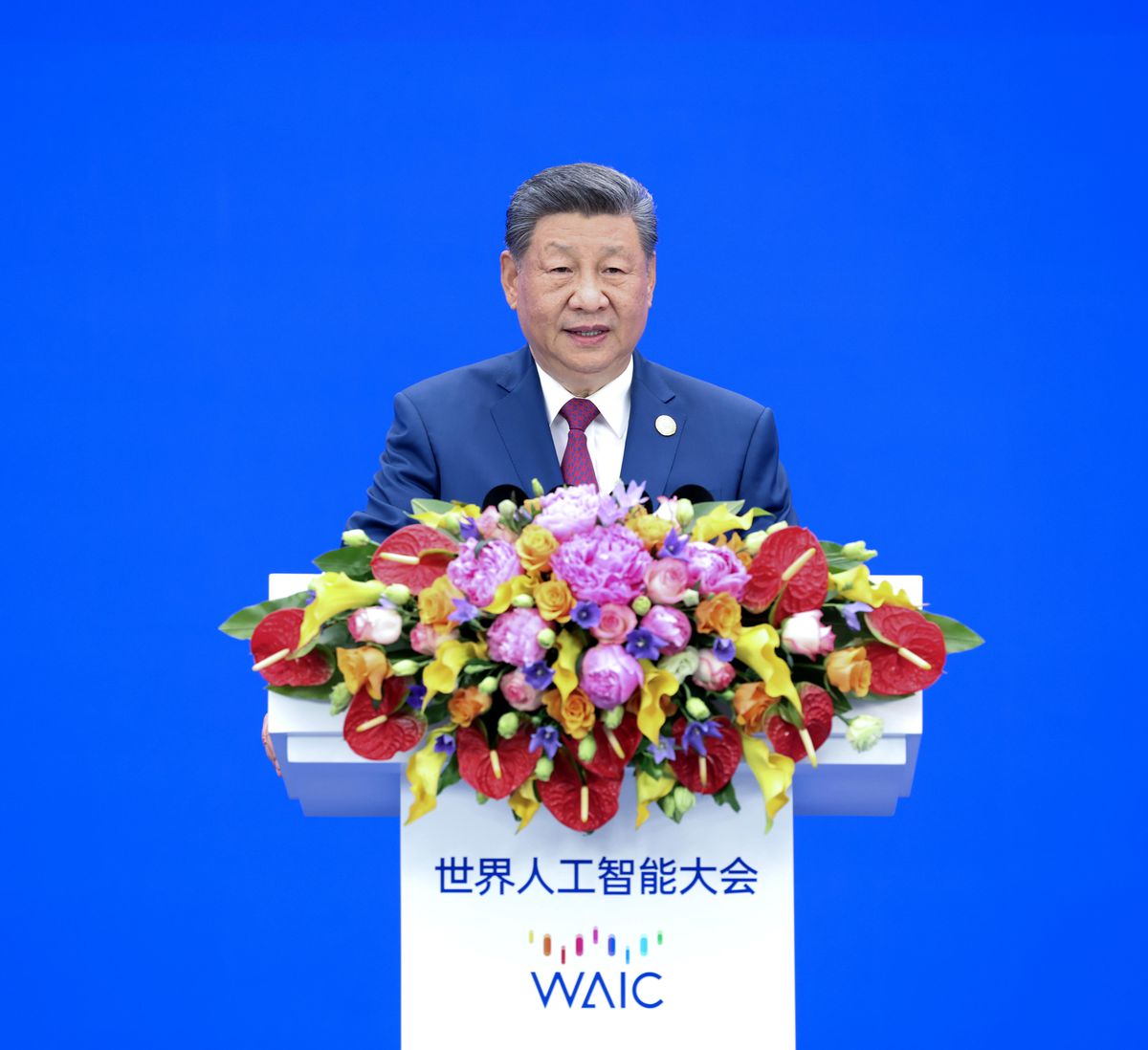 Albüm: Xi, 2026 Dünya Yapay Zeka Konferansı'nın Açılışında Konuşma Yaptı