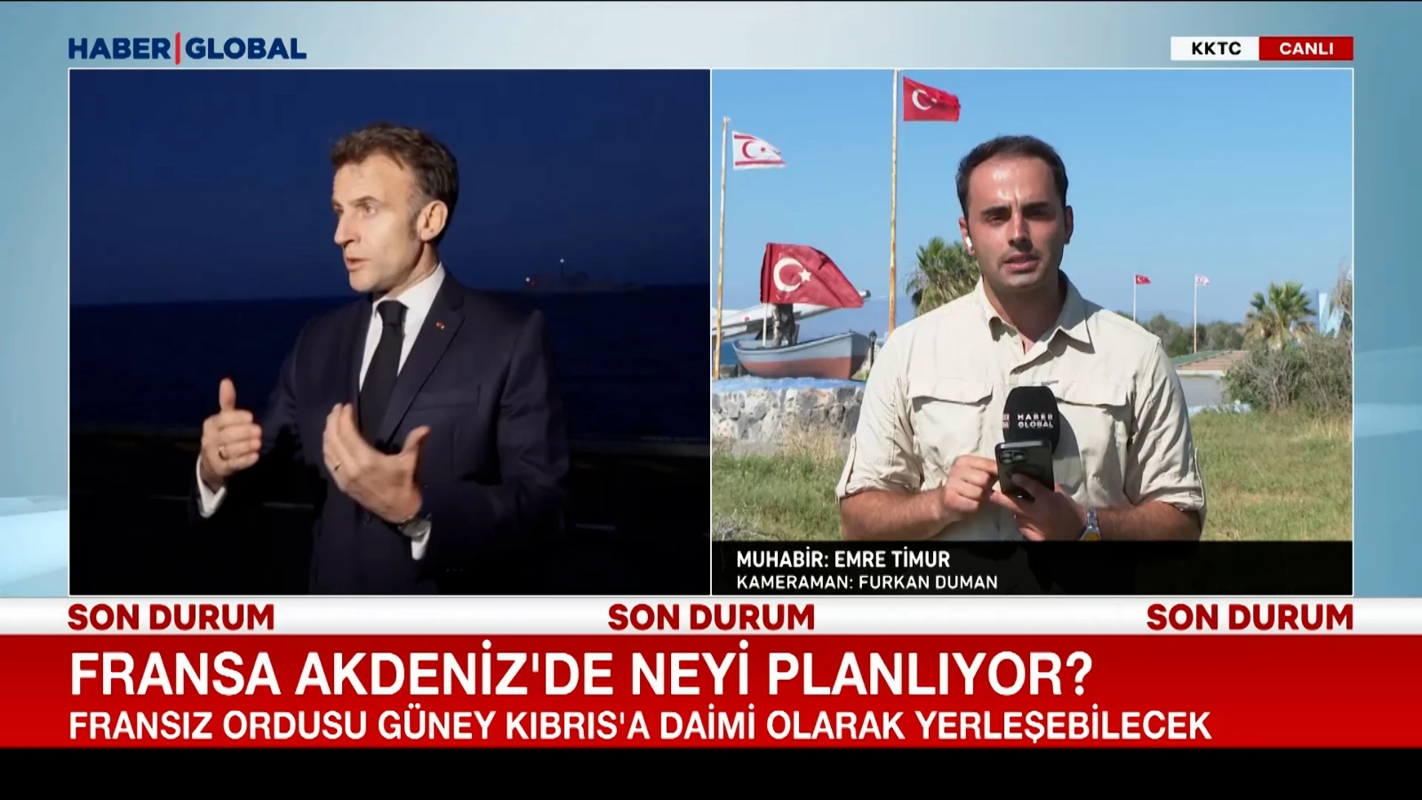 Fransa Güney Kıbrıs'ta ne yapmak istiyor?