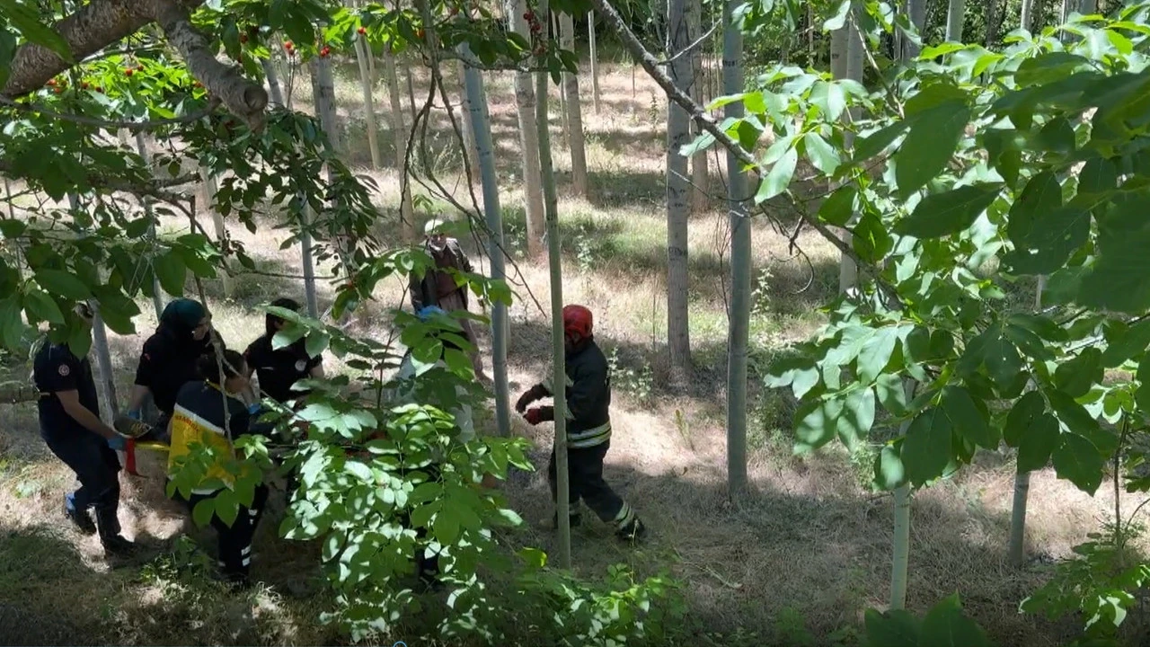 Bastığı dal kırılınca kabusu yaşadı: Konya’da korkunç kaza