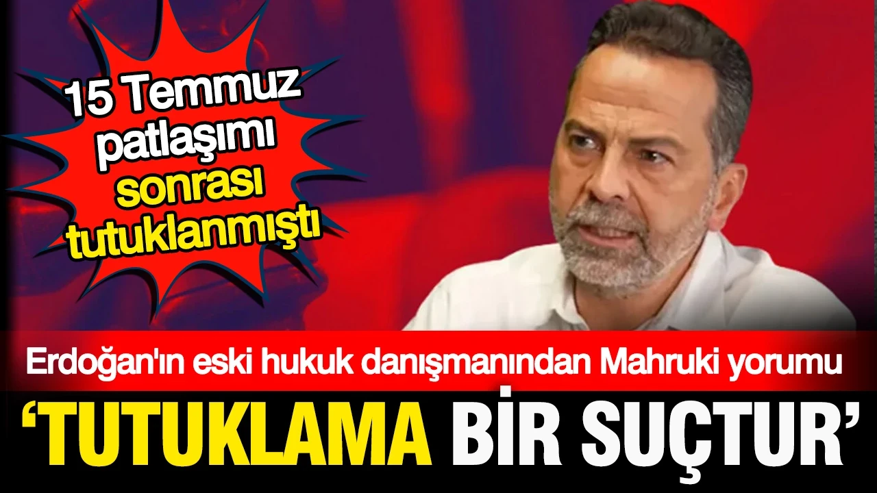 İzzet Özgenç: 15 Temmuz paylaşımına ilişkin tutuklamalar suç oluşturur