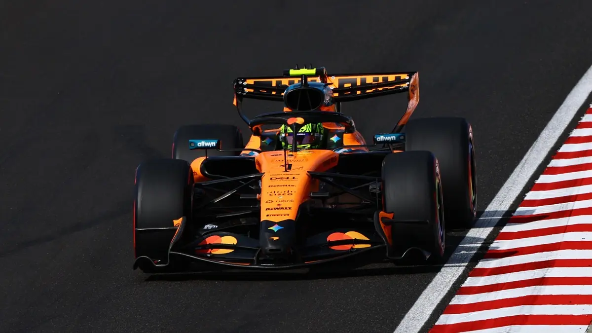 Macaristan'da kazanan Lando Norris oldu