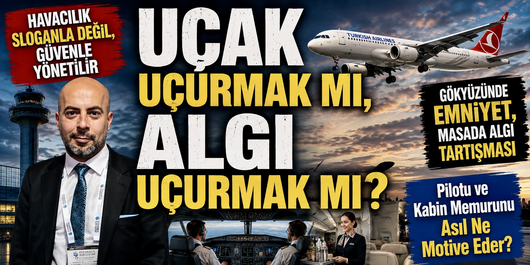 KÖŞE / Uçak Uçurmak mı, Algı Uçurmak mı?