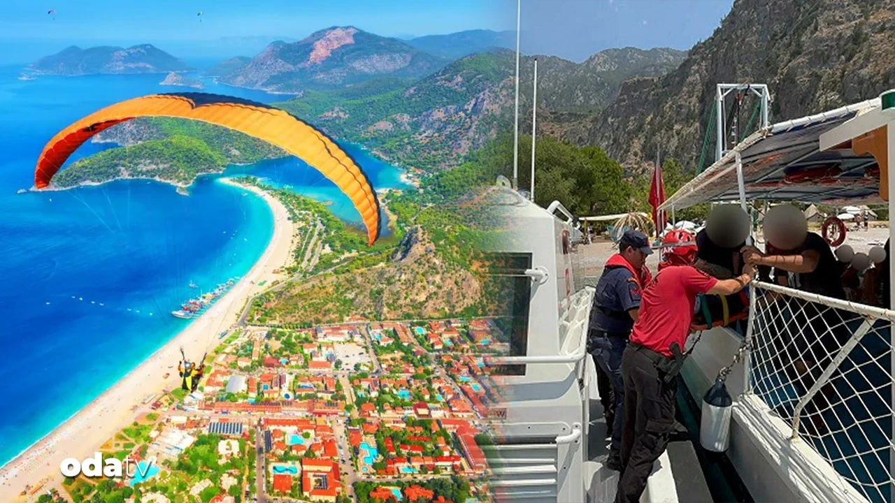 Kelebekler Vadisi'nde faciadan dönüldü: Pilot düşüp yaralandı