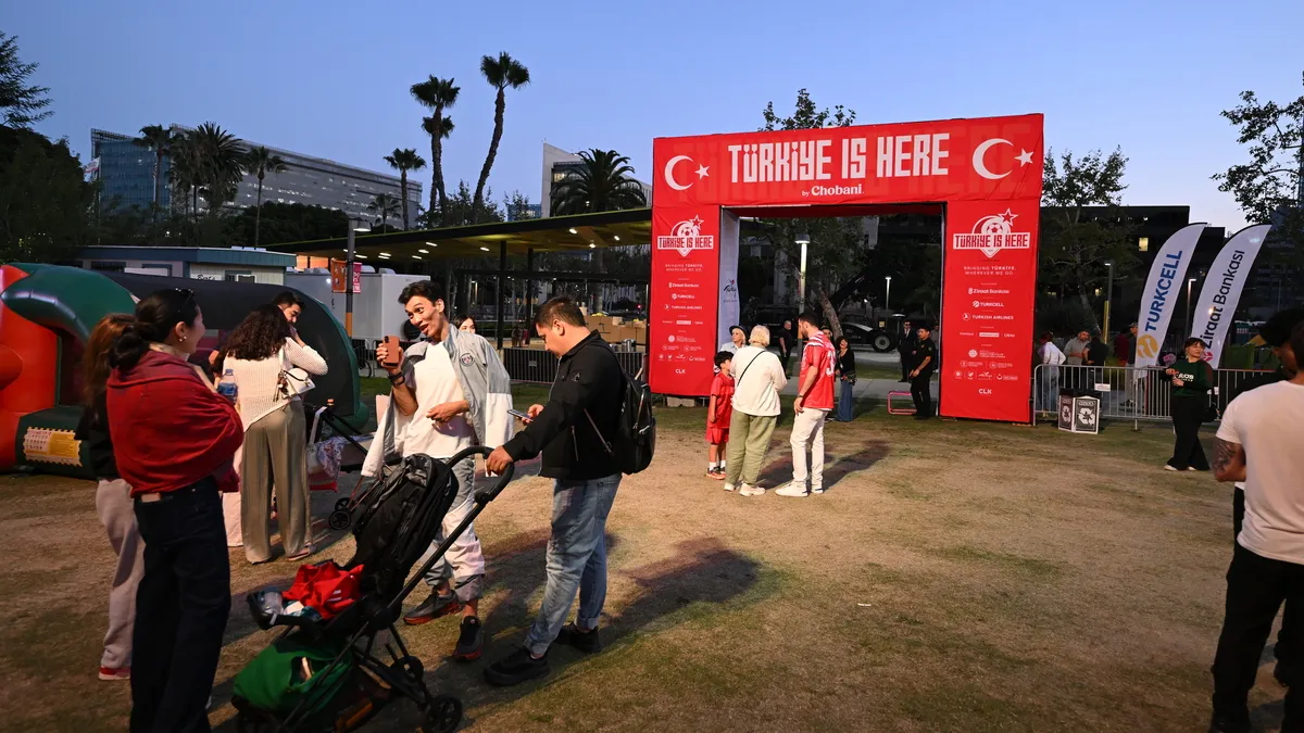 ABD'de kurulan 'Turkish Vibe Zone' özel etkinlik alanına yoğun ilgi