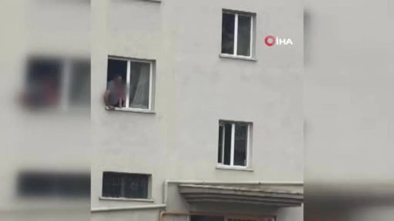 Ankara'da korku dolu dakikalar: Cani baba 3 yaşındaki kızına dehşeti yaşattı