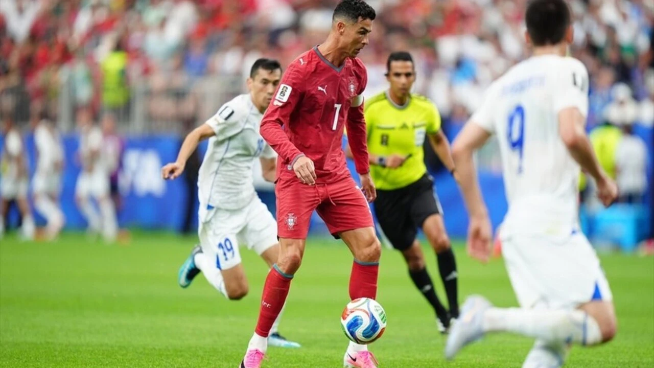 Ronaldo, altı Dünya Kupası'nda gol atan ilk futbolcu oldu