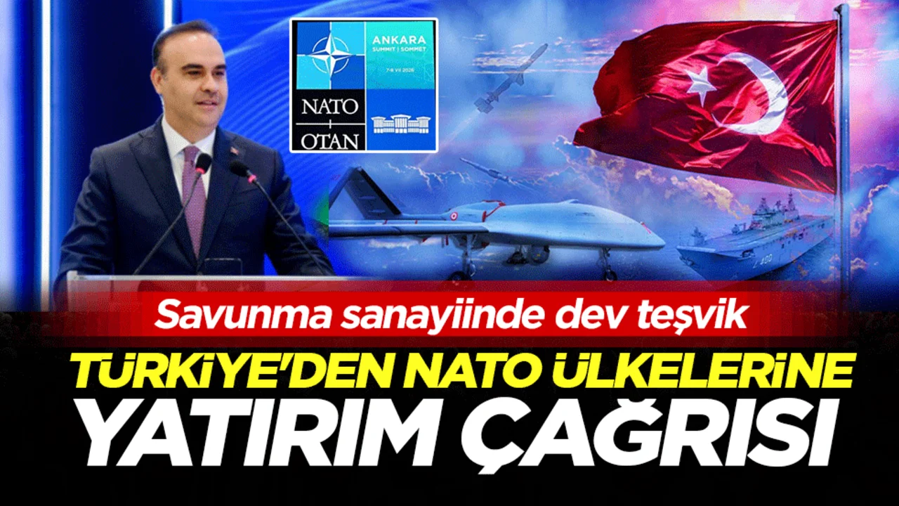 Türkiye'den NATO ülkelerine yatırım çağrısı: Savunma sanayiinde dev teşvik