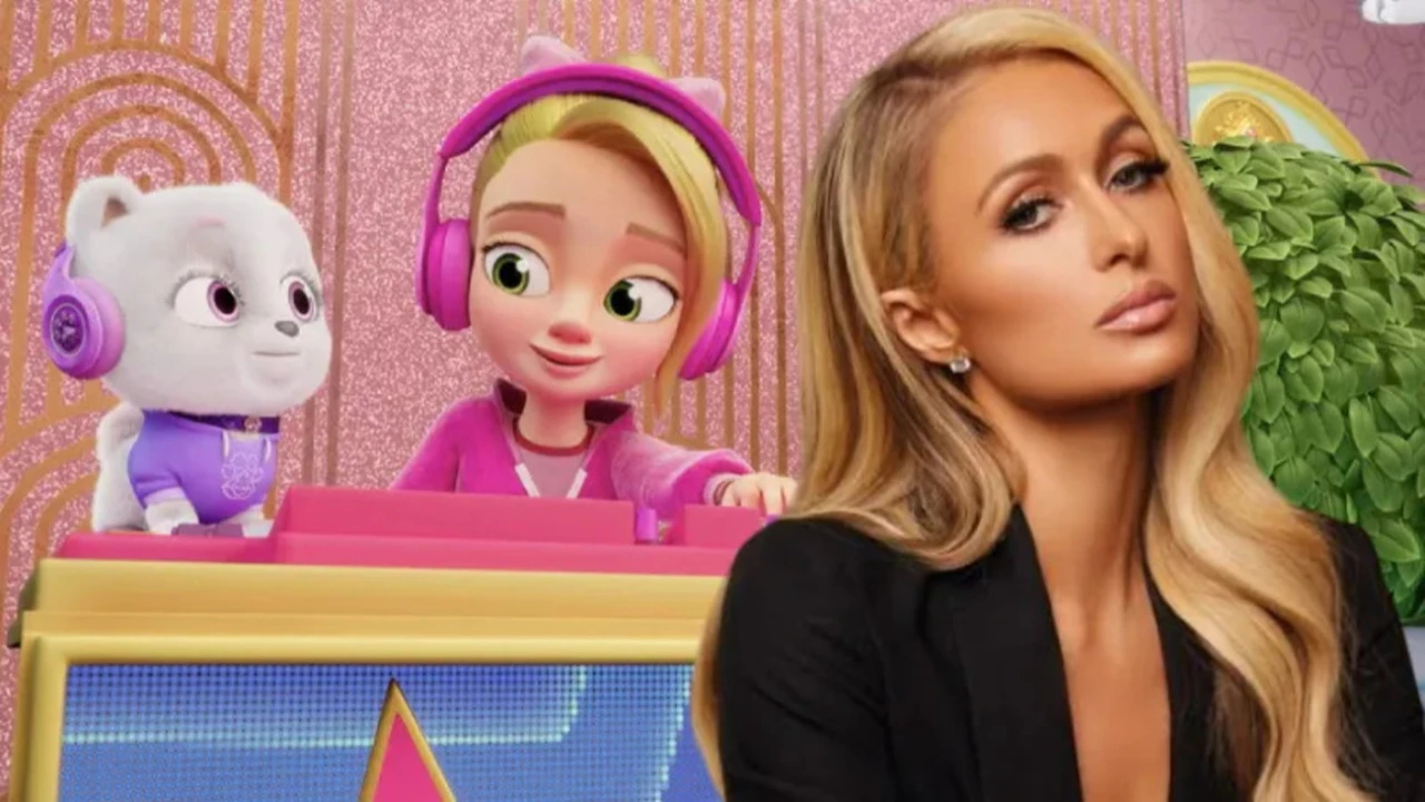 Paris Hilton, kendi çizgi film serisinin başrolünde