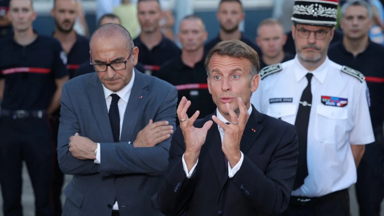 Macron: 2. Dünya Savaşı'ndan bu yana en ağır felaket