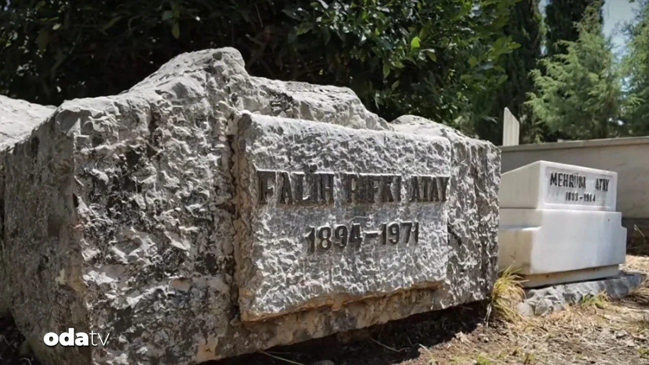 İBB Miras Falih Rıfkı Atay’ın mezarını restore etti