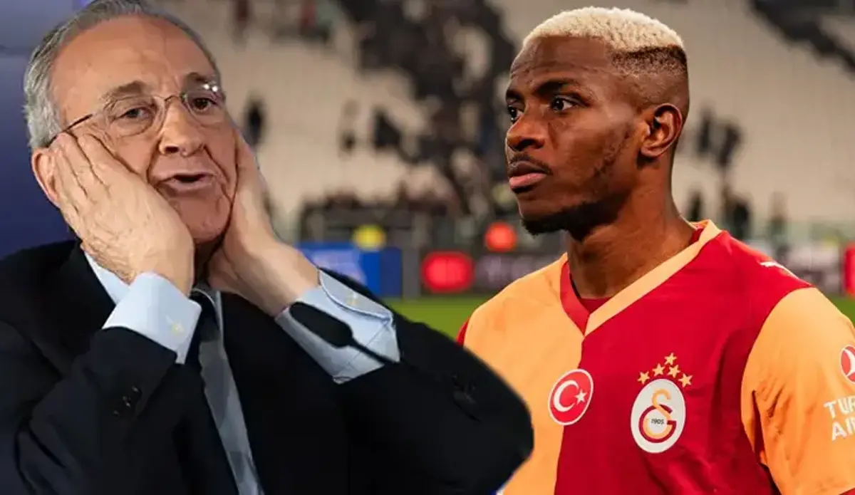 Real Madrid'in gizemli transferi Osimhen mi? Florentino Perez ser verip, sır vermedi ama yakayı ele verdi