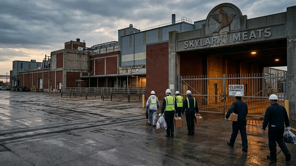Büyük et işleme fabrikası kapanıyor, yüzlerce işçi çıkarılıyor