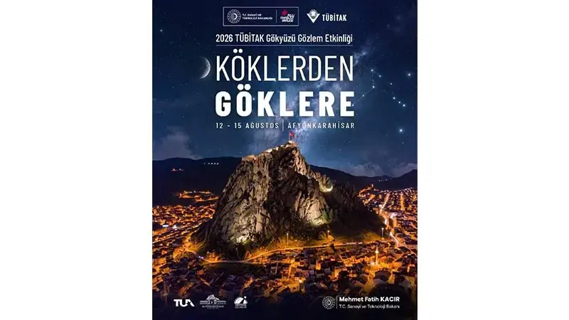 TÜBİTAK Gökyüzü Gözlem Etkinliği, Afyonkarahisar'da yapılacak