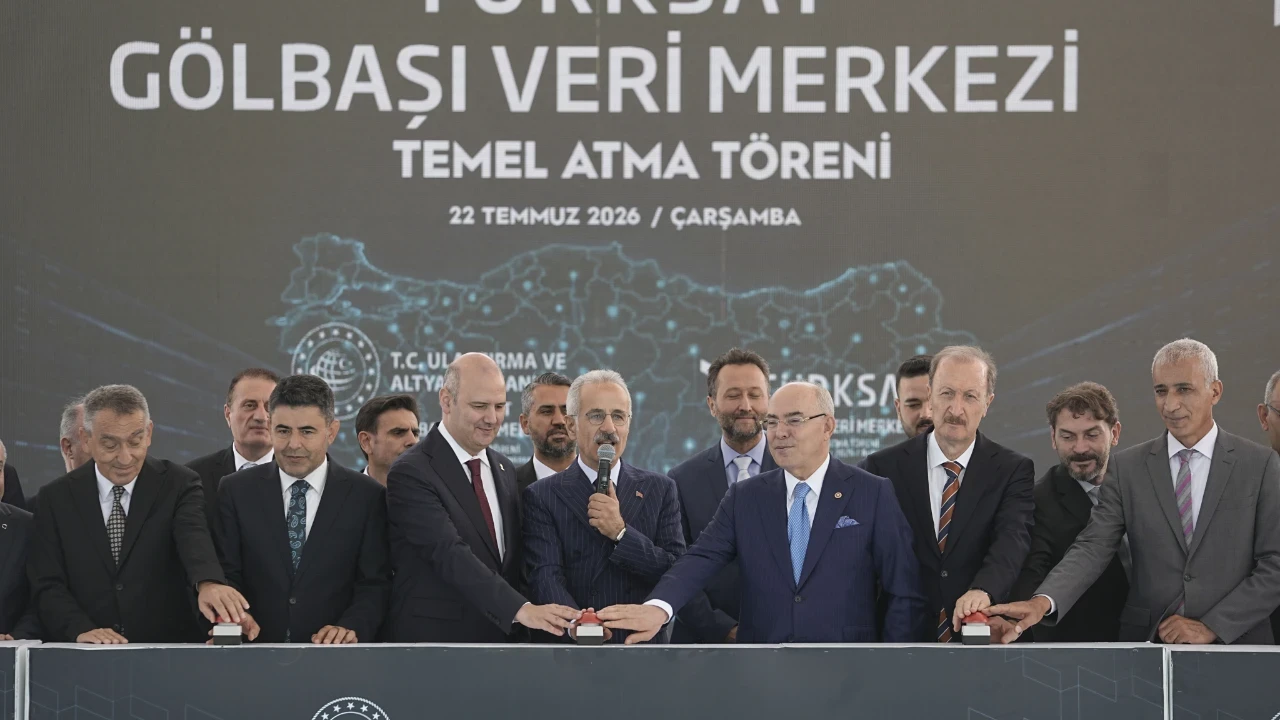 "Türkiye'nin yeni dijital kalesi olacak": TÜRKSAT Gölbaşı Veri Merkezinin temeli törenle atıldı