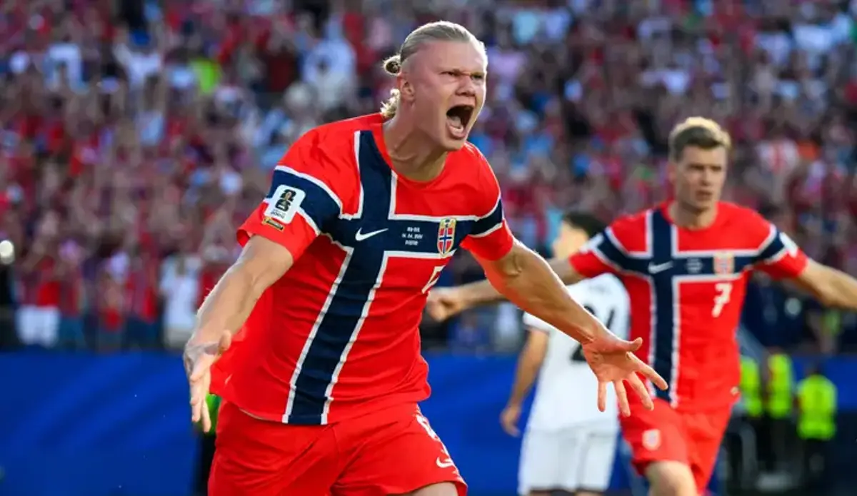Norveç'i Haaland sırtladı