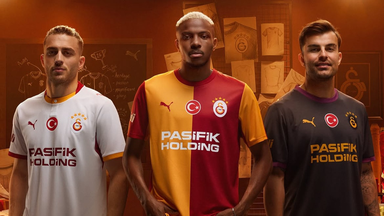 Galatasaray, yeni sezon formalarını tanıttı: Fiyatları belli oldu