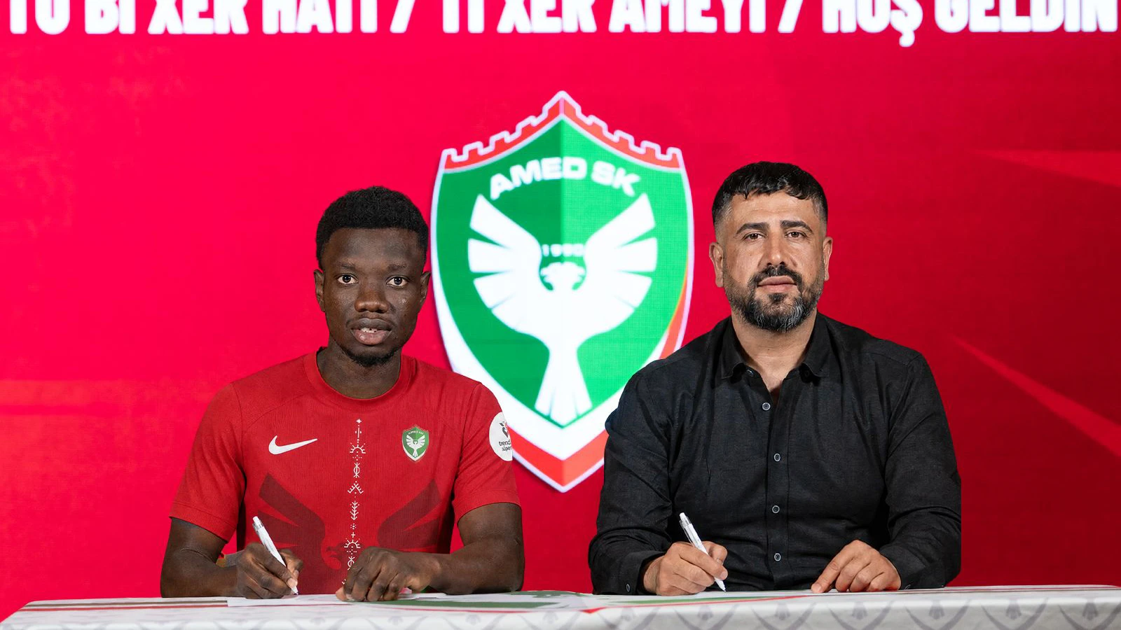 Amedspor, Gineli milli futbolcu Amadou Cisse'yi kadrosuna kattı