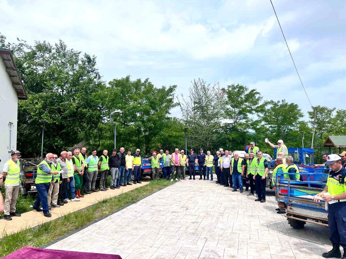 Ordu'da patpat sürücülerine trafik güvenliği eğitimi