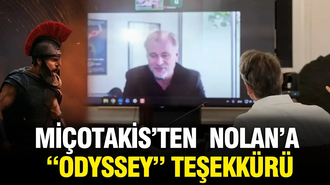 Miçotakis’ten Christopher Nolan’a “Odyssey” teşekkürü