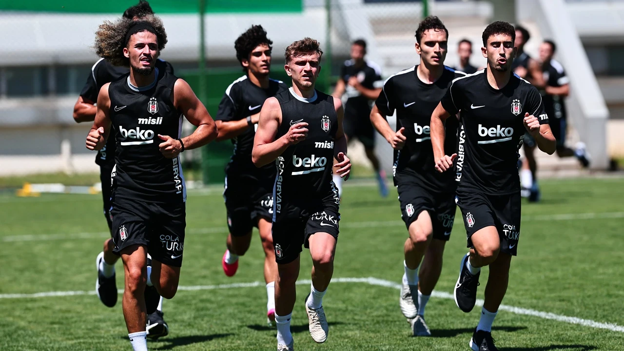 Beşiktaş yeni sezon çalışmalarını sürdürdü