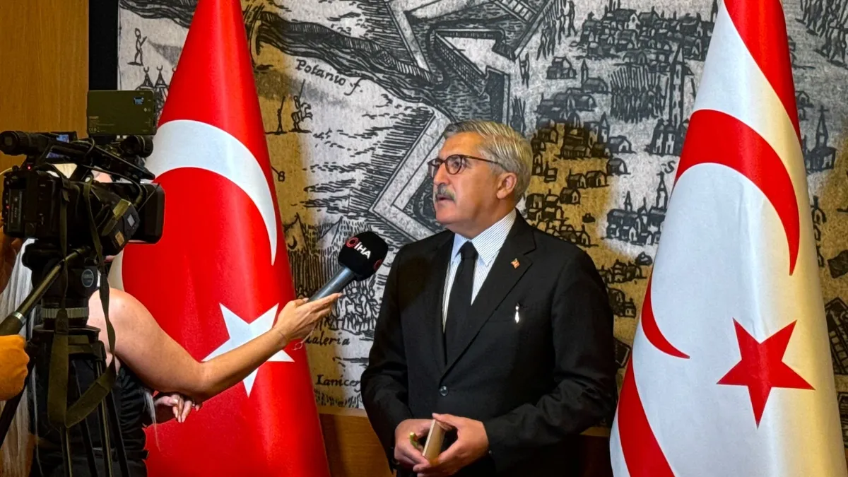 AK Partili Yayman'dan Kıbrıs mesajı: Biz tarihin doğru tarafındayız