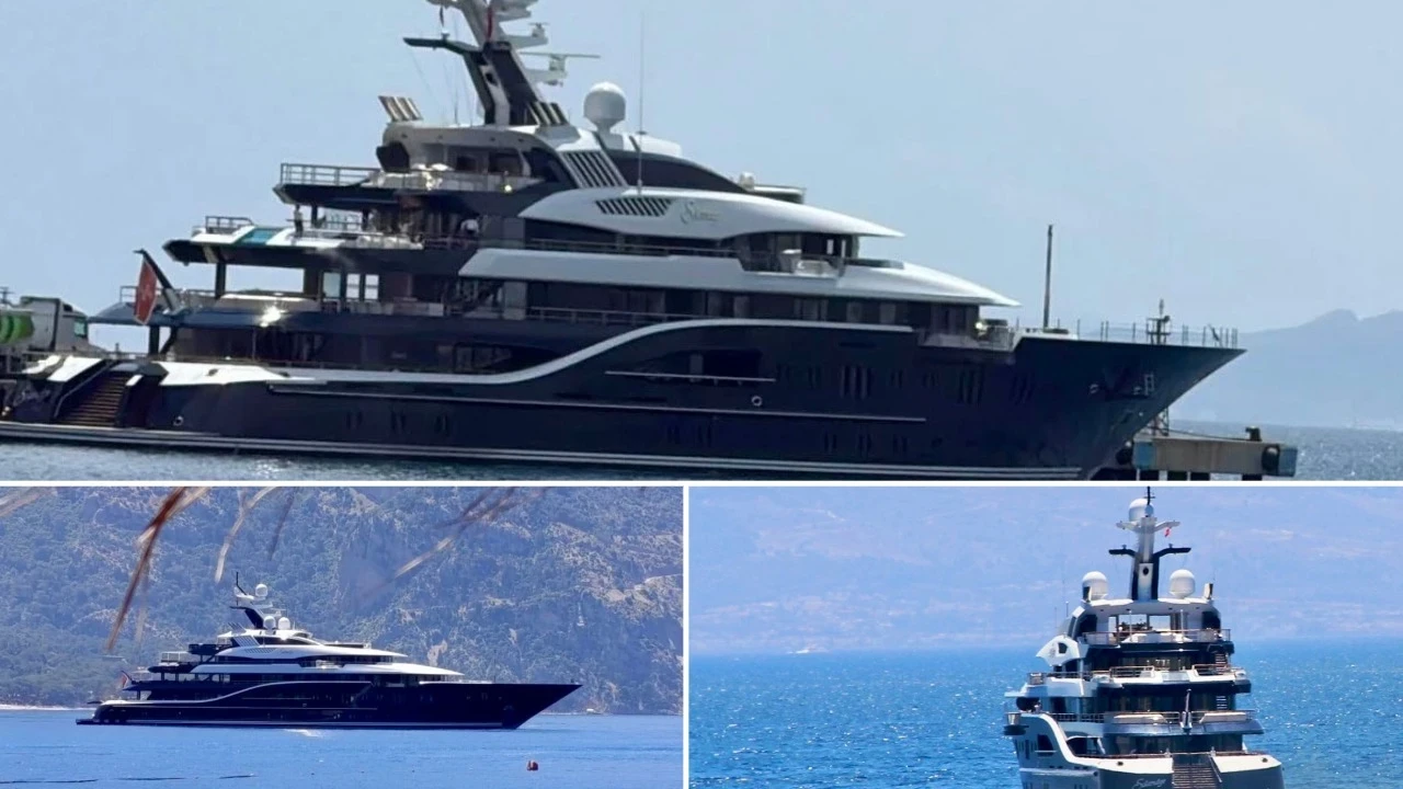 150 milyon dolarlık yüzen saray Bodrum'da