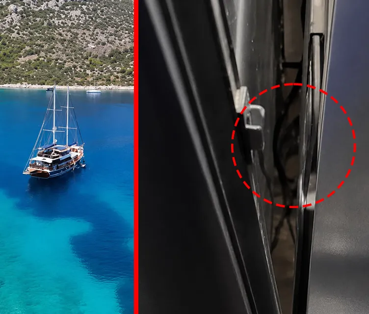 Yer Muğla! Tatil hayali kabusa döndü! Kiraladıkları teknede başlarına gelmeyen kalmadı: Denizin ortasında farelerle kalıp…