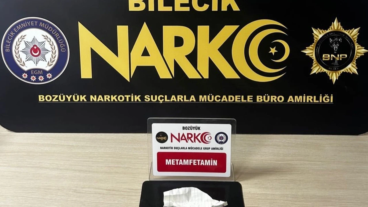 Bilecik’te uyuşturucu operasyonu