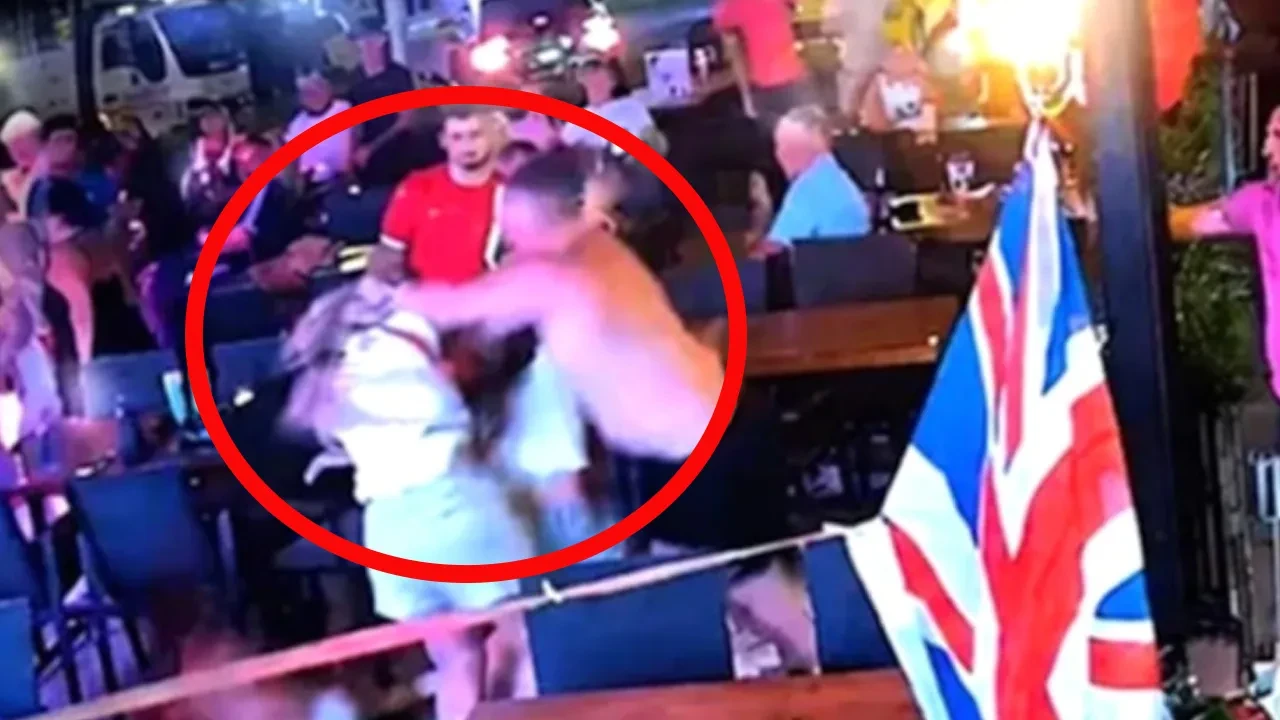İngiliz turist Marmaris'te dehşet saçtı! Eşi ve çocuklarına herkesin gözü önünde saldırdı: Korku dolu anlar kamerada