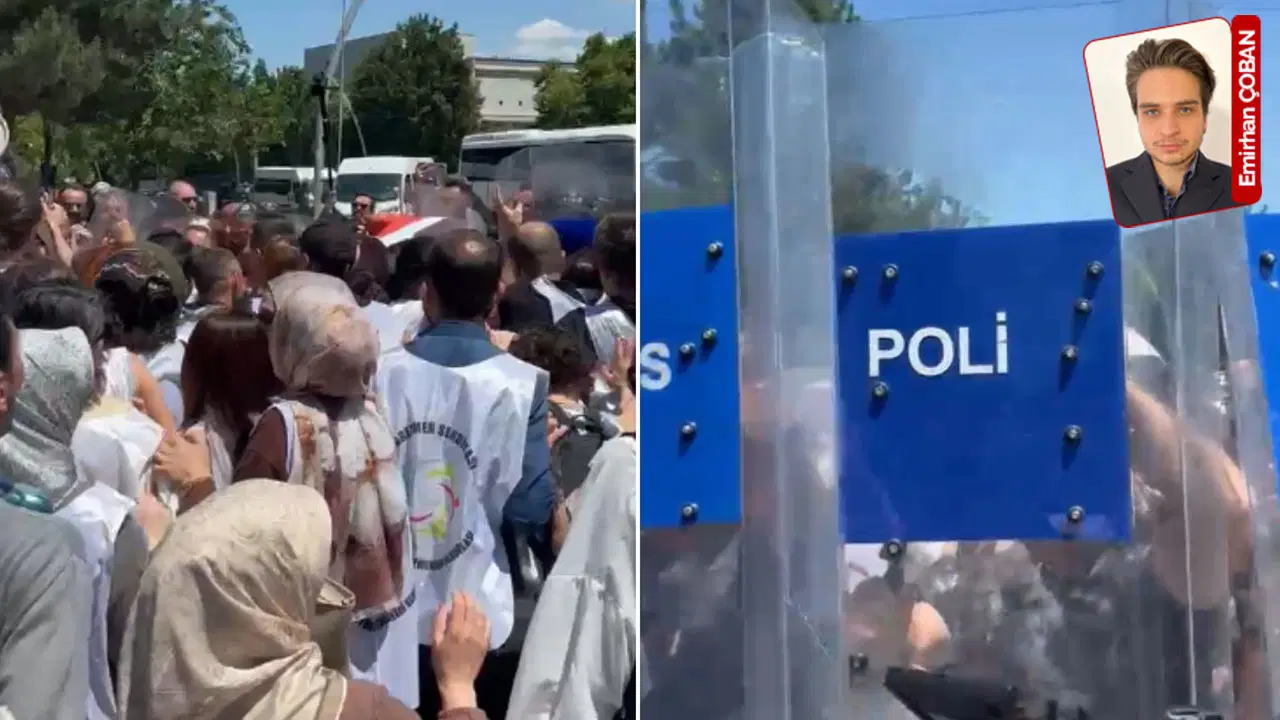 Son Dakika... Ankara'da öğretmen eylemine polis engeli