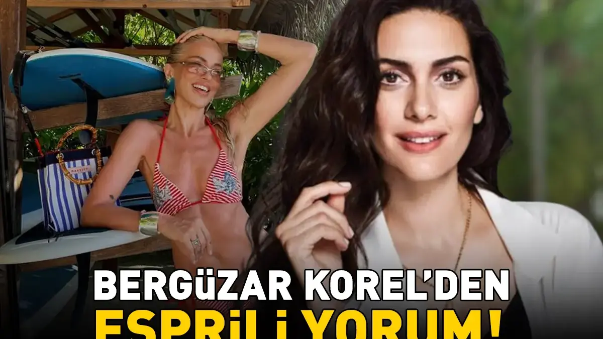 Burcu Esmersoy'dan 'Maldivler' pozu! Bergüzar Korel kayıtsız kalamadı: 'Sana bakmaktan bikiniyi göremiyoruz'