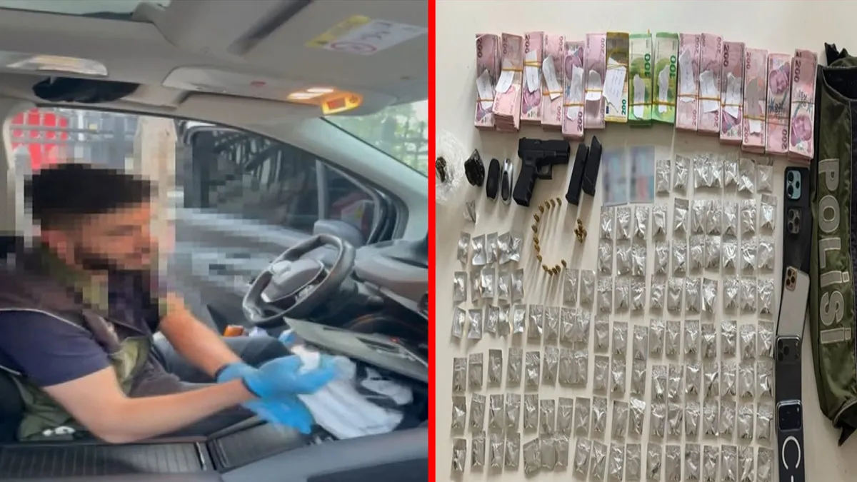 Bakırköy'de durdurulan aracın gizli bölmesinden uyuşturucu fışkırdı! 4 tutuklama
