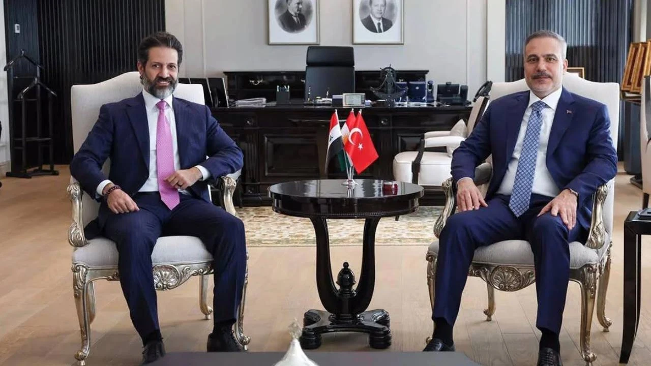YNK ile ikinci temas; Hakan Fidan, Kubad Talabani ile görüştü