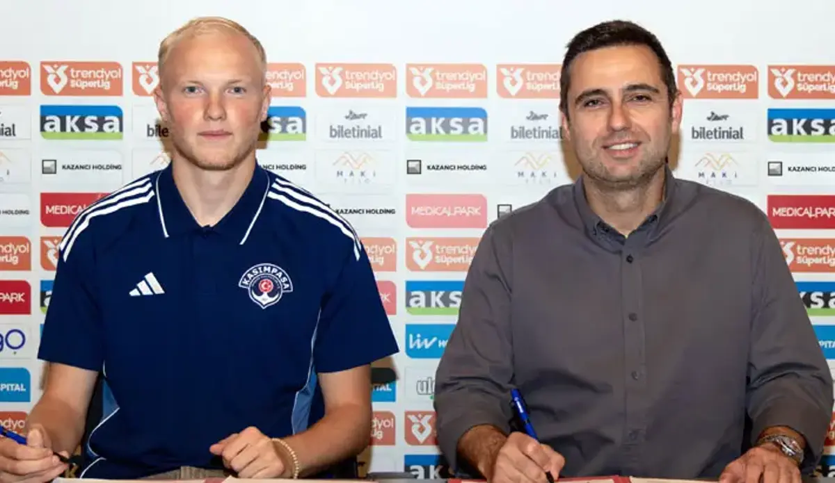 Kasımpaşa'dan İsveç'te yetenek avı; Marcus Rafferty imzayı attı