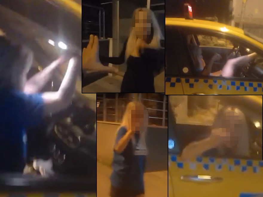 Sinema oyuncusu taksicilik yapıyordu, müşteri saldırdı, taksici zor anlar yaşadı
