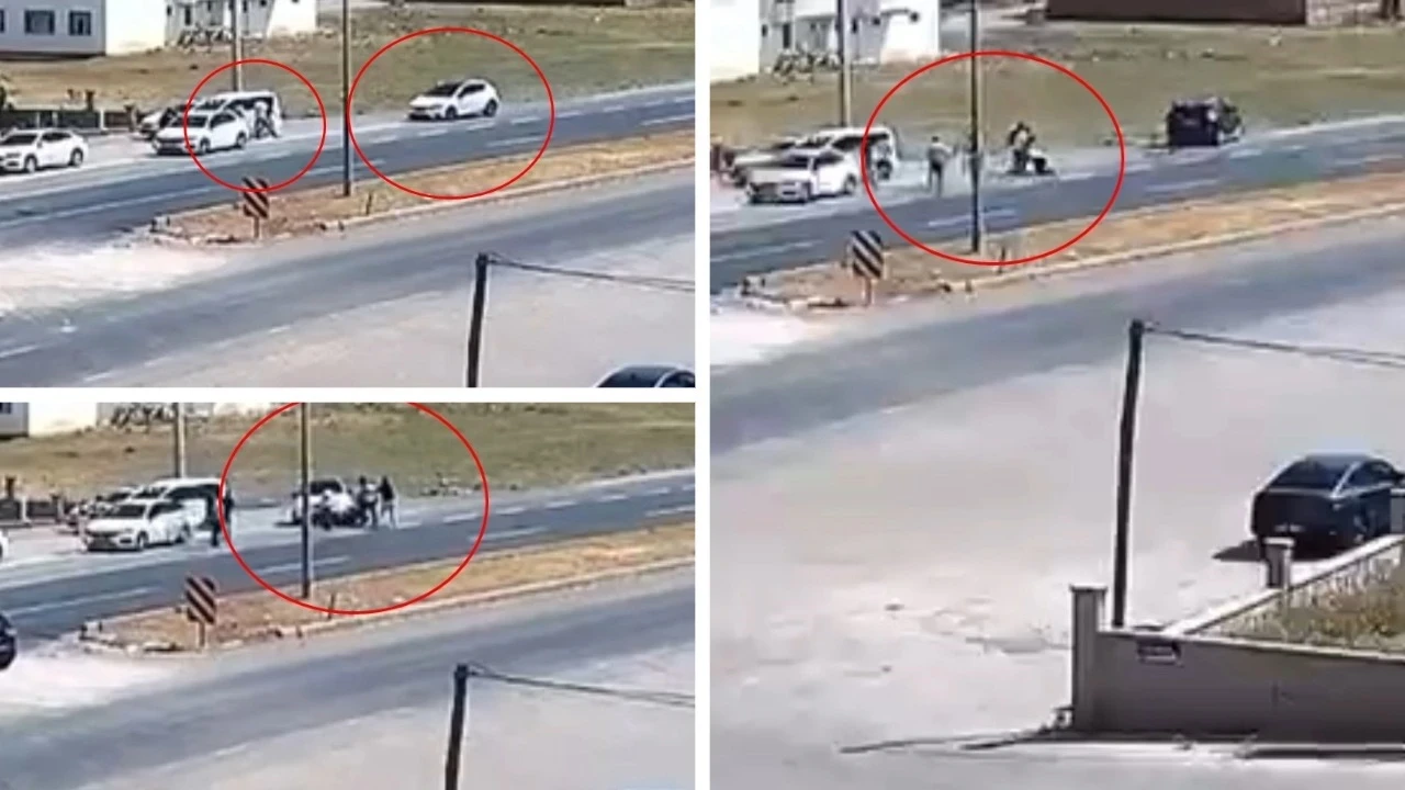 Tartışma sırasında geri manevra yapan sürücü amcasına çarptı