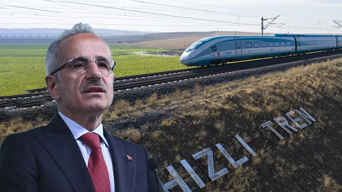İstanbul'dan seyahat 2 saate düşecek! Bakan Uraloğlu yeni hızlı tren için tarih verdi