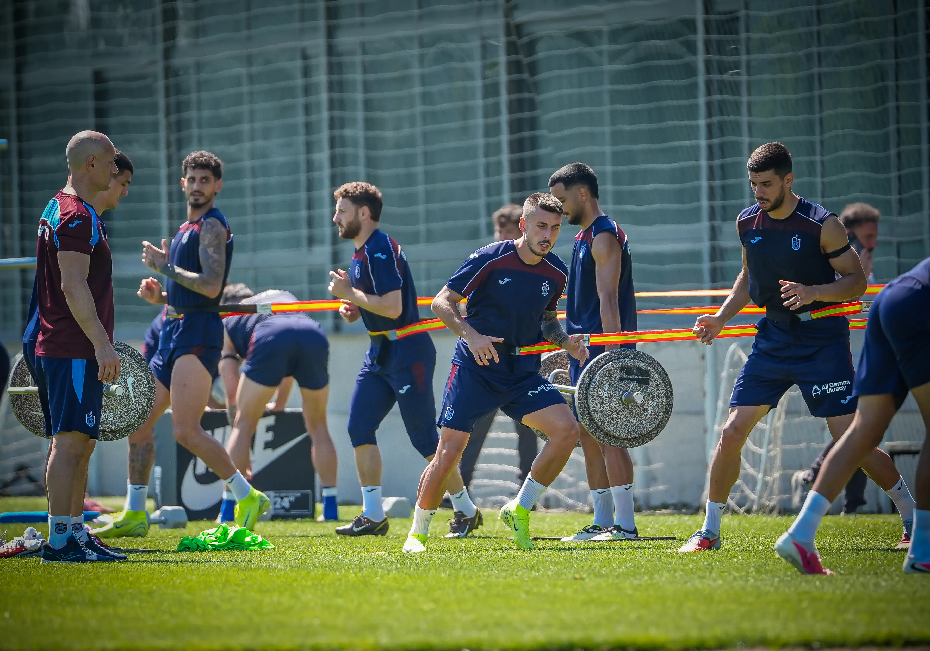 Trabzonspor hazırlıklarının ilk etabını tamamladı