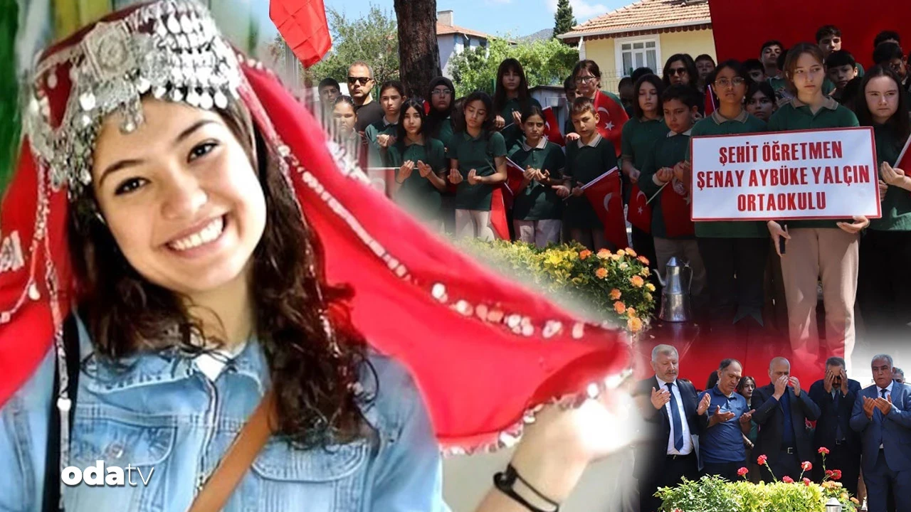 Şehit öğretmen Aybüke Yalçın anıldı: Babası adının hikayesini anlattı